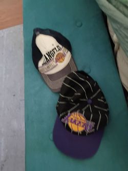 LA Lakers Snapback Hats – Lot of 2