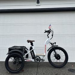 Addmotor Grandtan M-340 Electric Fat Tire Tricycle Trike - Only 263 miles - Bike