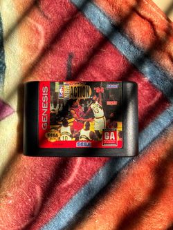 NBA Action '94 Sega Genesis Cartridge