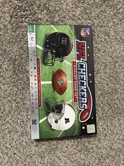 NFL Checkers Game Set (Sealed)