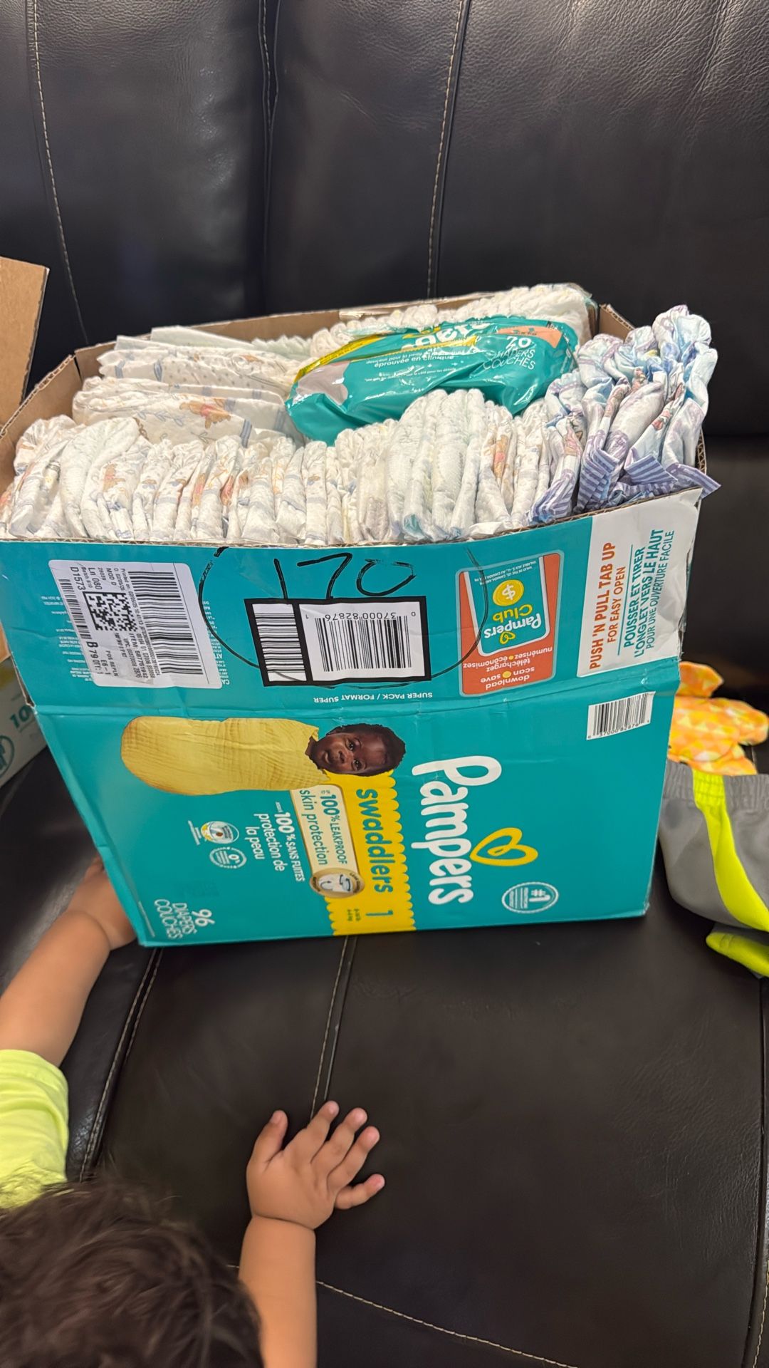 Newborn-2 Diapers $40