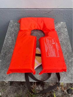 Orange Type II Life Jacket PFD