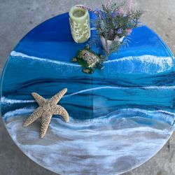 24 Tall30 Diameter So Pretty Sofa Side /coffee Table 