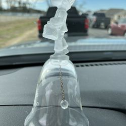 Vintage bell with little drummer boy handle, unique item