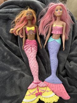 Mermaid Barbies Both For $10