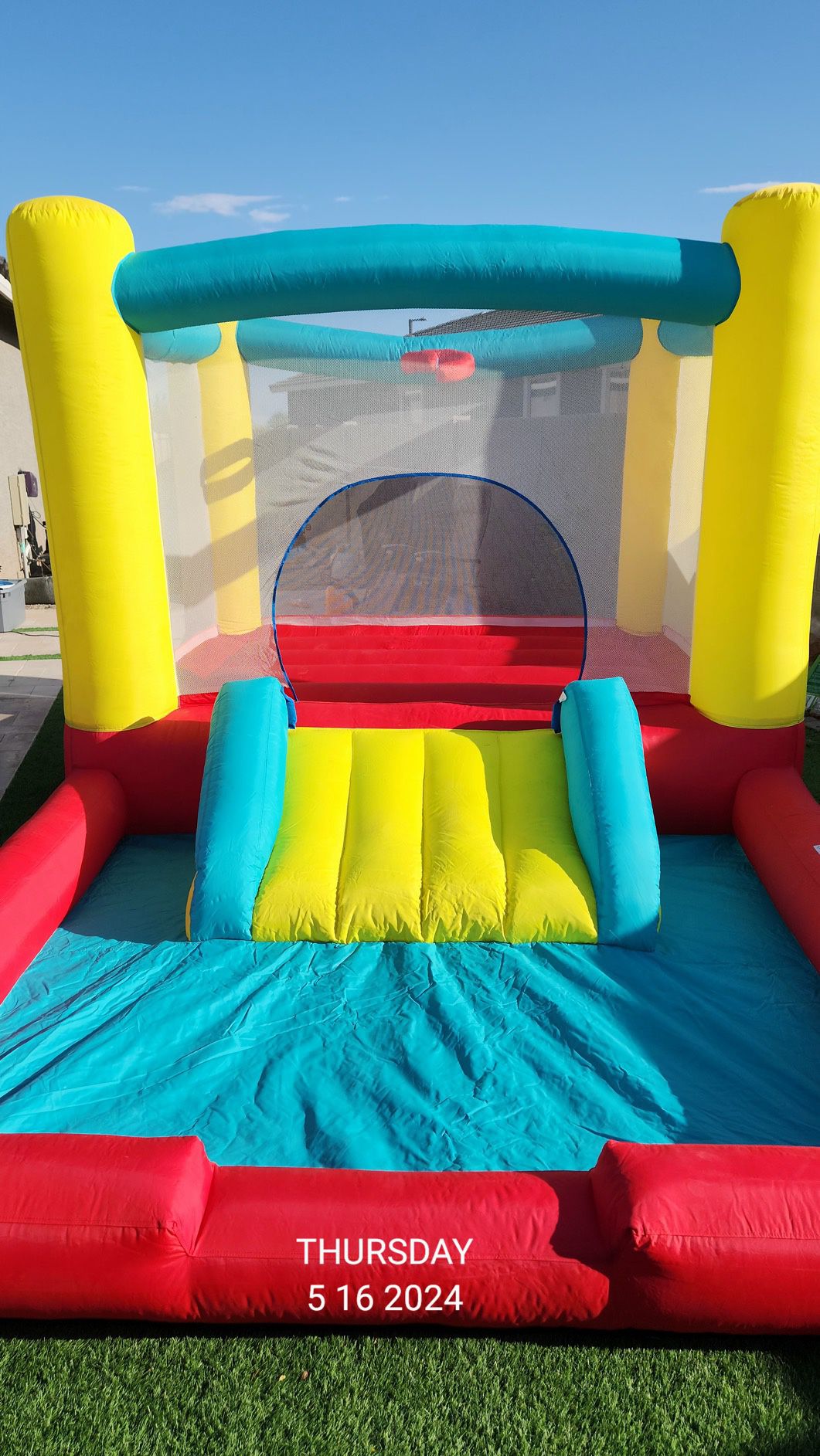 Toddler Blow Up Jump House/Slide/Wading Pool