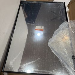 24x36 Bathroom Mirror with Black Metal Frame – Brand New in Box (TETOTE)