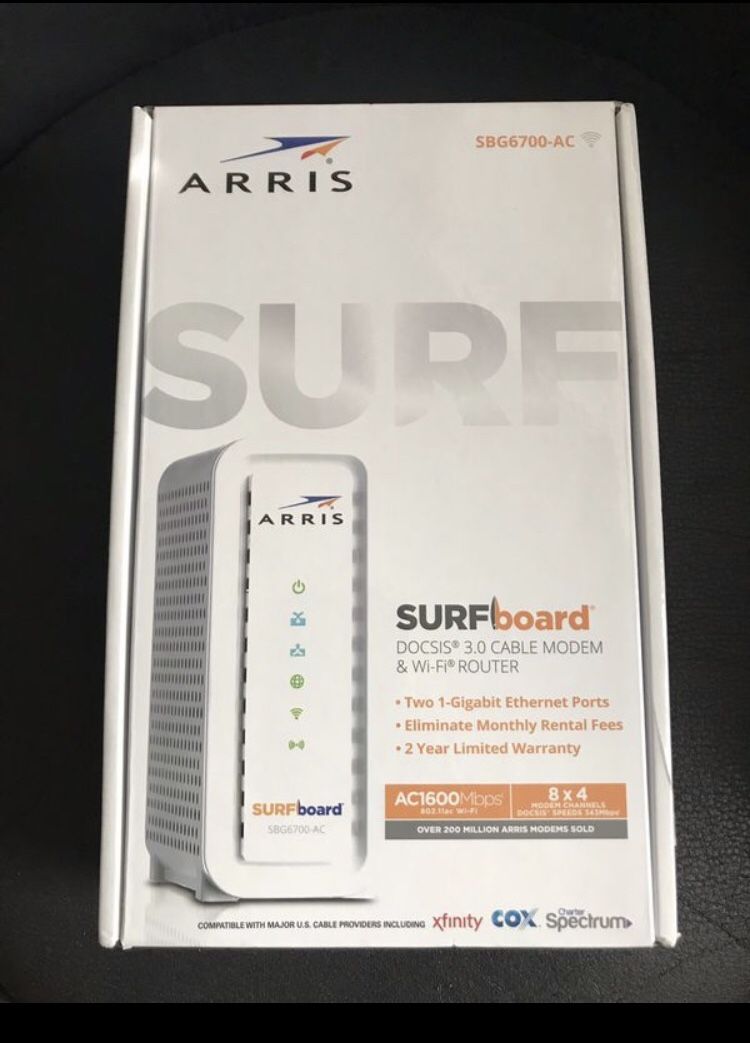 Router/Modem compatible with internet service providers