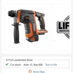 Ridgid Rotary Hammer