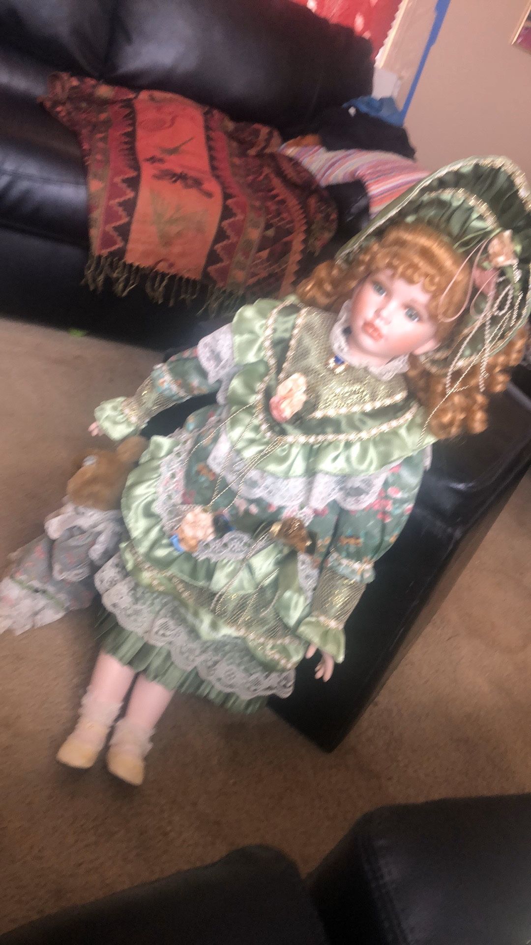 Antique dolls about 29 years old very good shape looks new
