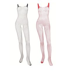 2pcs Sexy Lingerie with Open Crotch and Seduction Fine Mesh Transparent Mesh Clothes and Transparent Mesh Stockings Panties underwear For Women 