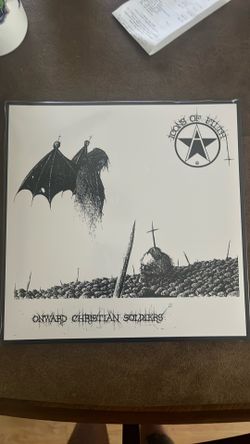 Icons of Filth - Onward Christian Soldiers UK Punk Vinyl Record LP