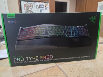 Razer Pro Type Ergo Wireless Split Ergonomic RGB Keyboard