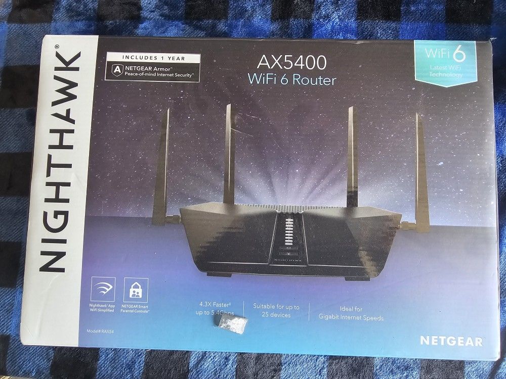 Nighthawk AX5400 Wifi 6 Router