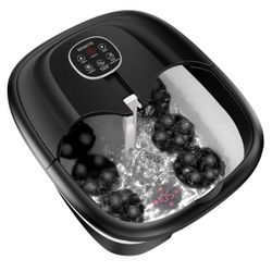 Collapsible Foot Spa with Surf Wave Massage