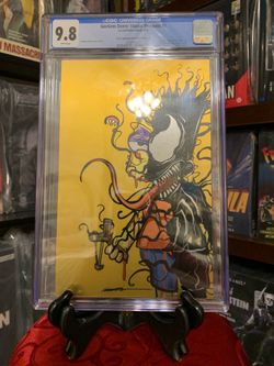 Dr.Flaw Comix Gorkem Demir C2E2 Exclusive Metal Cover Venomized Bart CGCgrade9.8