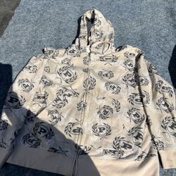 Vintage Phat Farm Hoodie Adult  Large  Hooded Sweatshirt  Mens