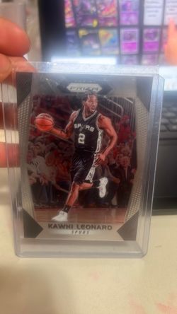 Kawhi Leonard Panini Prizm Spurs Basketball Card