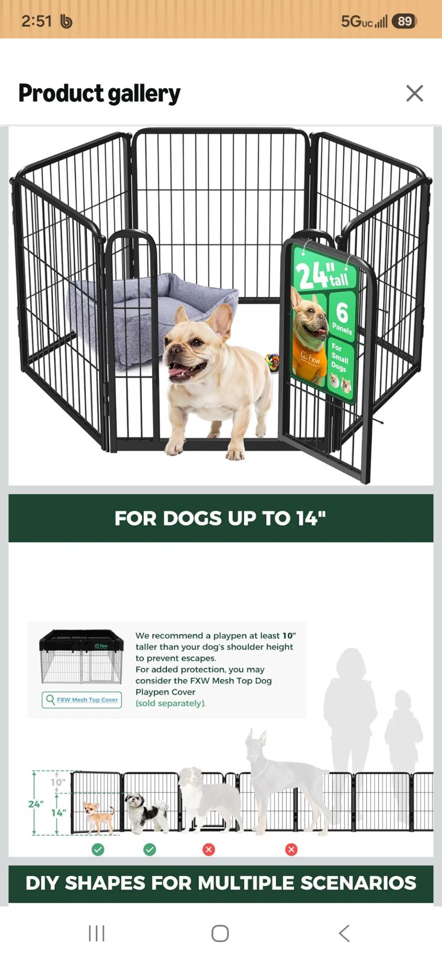 Indoor Pet Enclosure