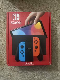 Like new Oled Nintendo switch in box