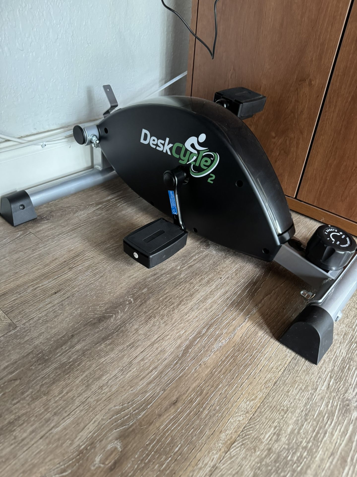 DeskCycle 2 Under Desk Exercise Bike – Adjustable Height, Great Condition