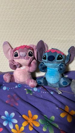 Stich and pink angel