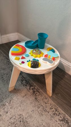 Baby activity stationary table