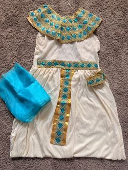 Egyptian Cleopatra adult women’s Halloween Costume Dress
