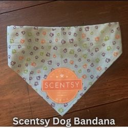 Scentsy Dog Bandana With Collar