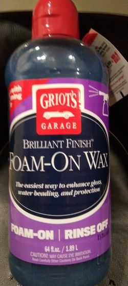 GRIOT'S   FOAM ON - RINSE OFF WAX