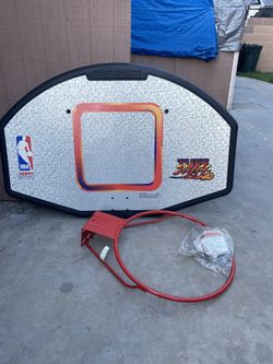 NBA Backboard And Rim With Net