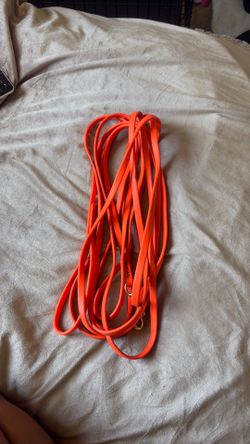 Orange Long Leash/Long line