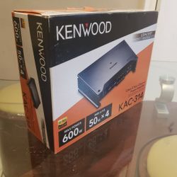 Brand New 4 Channel KENWOOD AMPLIFIER 