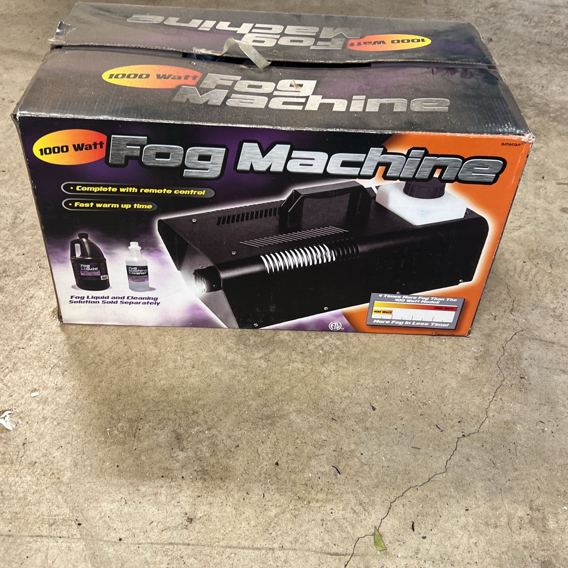 1000 Watt Fog Machine