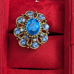 Beautiful Fashion Rings Adjustable Butterfly Flower 