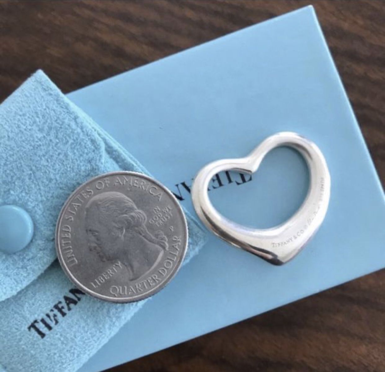 Tiffany & Co Elsa Peretti Heart Pendant