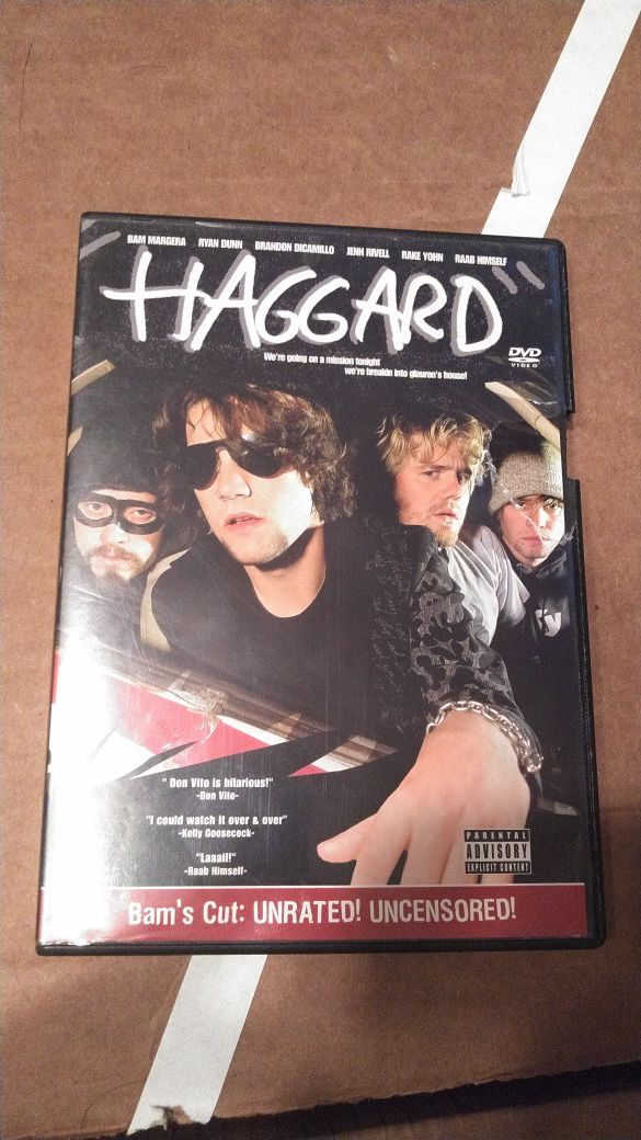 Bam Margera Haggard DVD