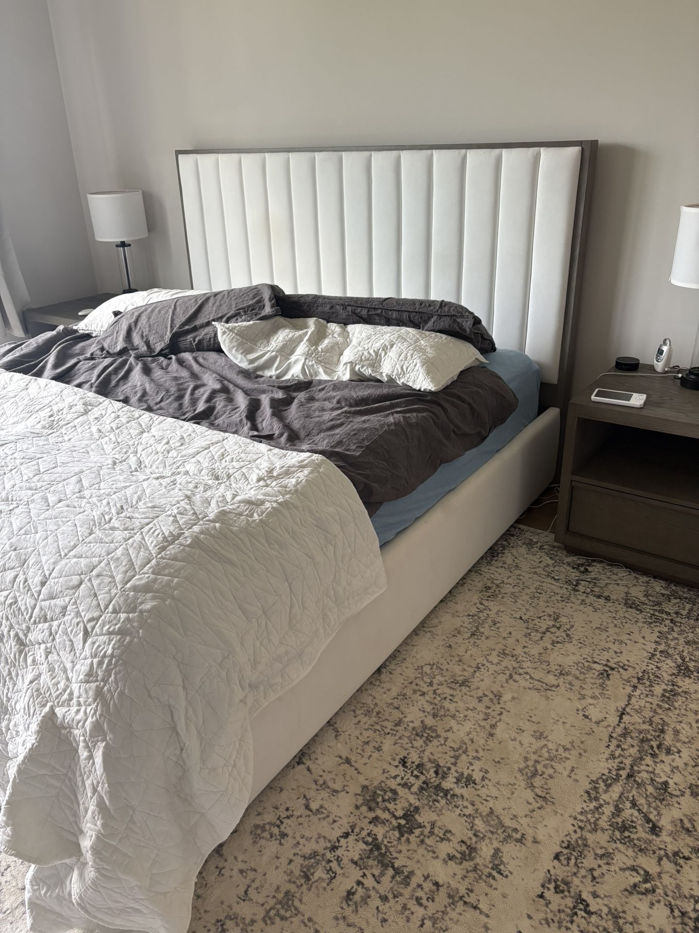 King Size Fabric Bed frame 
