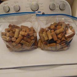 Two Bags of Corks for Crafts - $15 for Both Bags Together