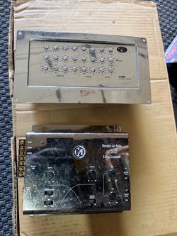 Memphis audio crossover and equalizer vintage