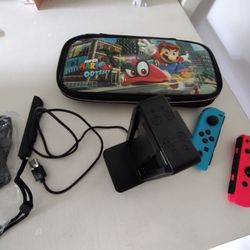 Nintendo Switch Case And Charger 