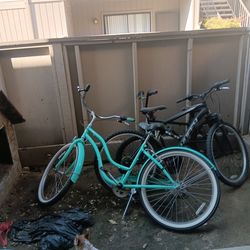 A huffy and a schwinn