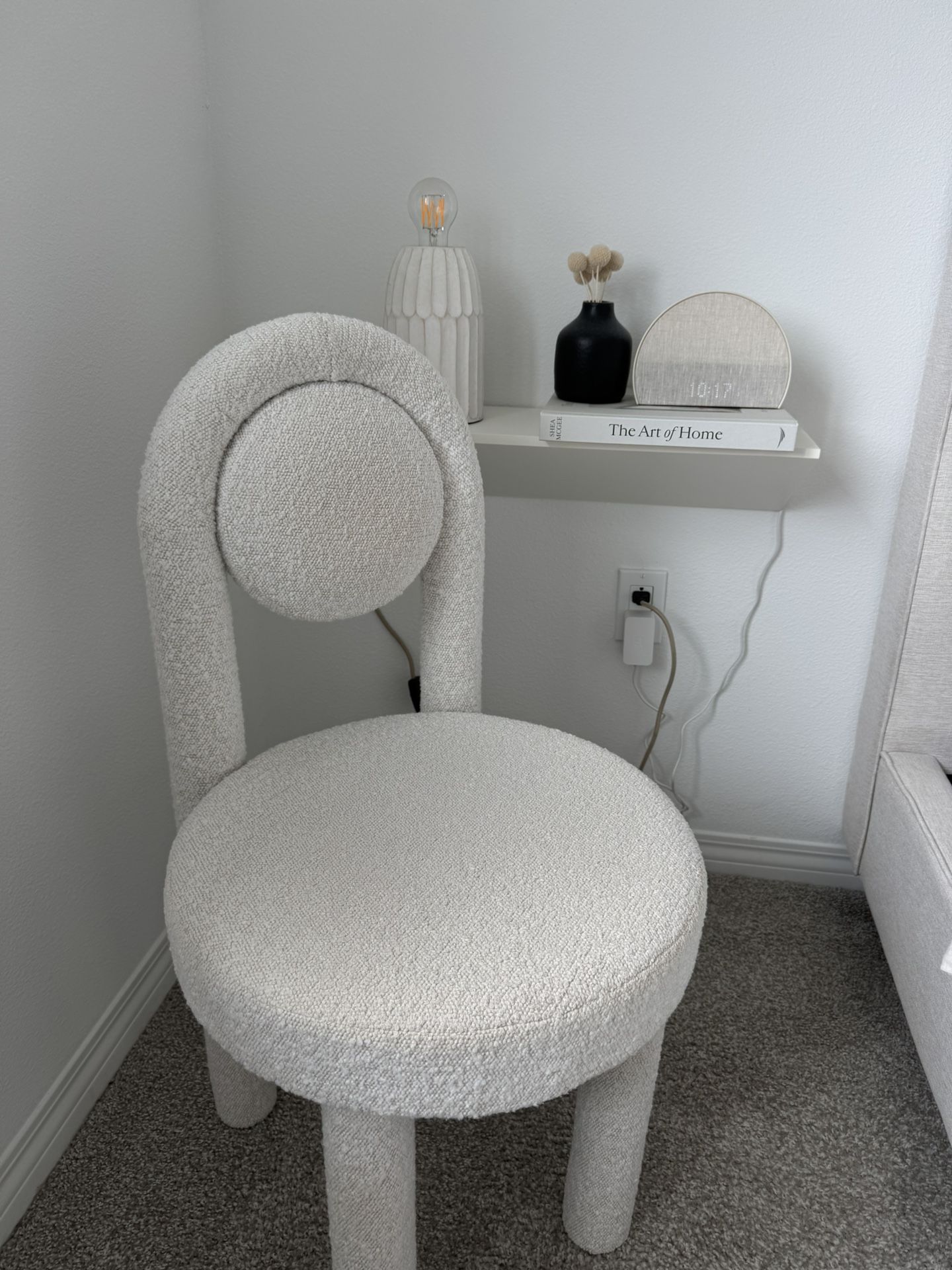 West Elm Boucle Chair