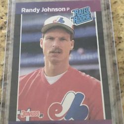 Really Nice RARE Randy Johnson Rookie Card # 42 ,, MINT 