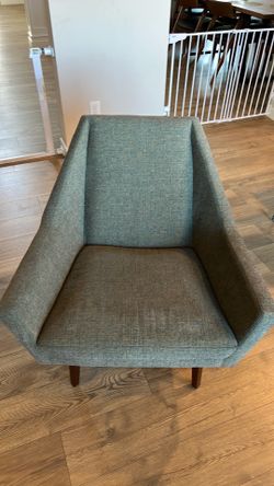 Green chair from article