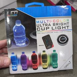 "LED INNOVATION"~Multi-Colored & "Ultra Bright" LED Cup Holder Light!! 