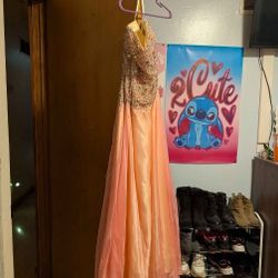 Sunset prom dress