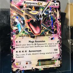 Pokemon x1 Rayquaza EX (Shiny) (Promo  XY69)