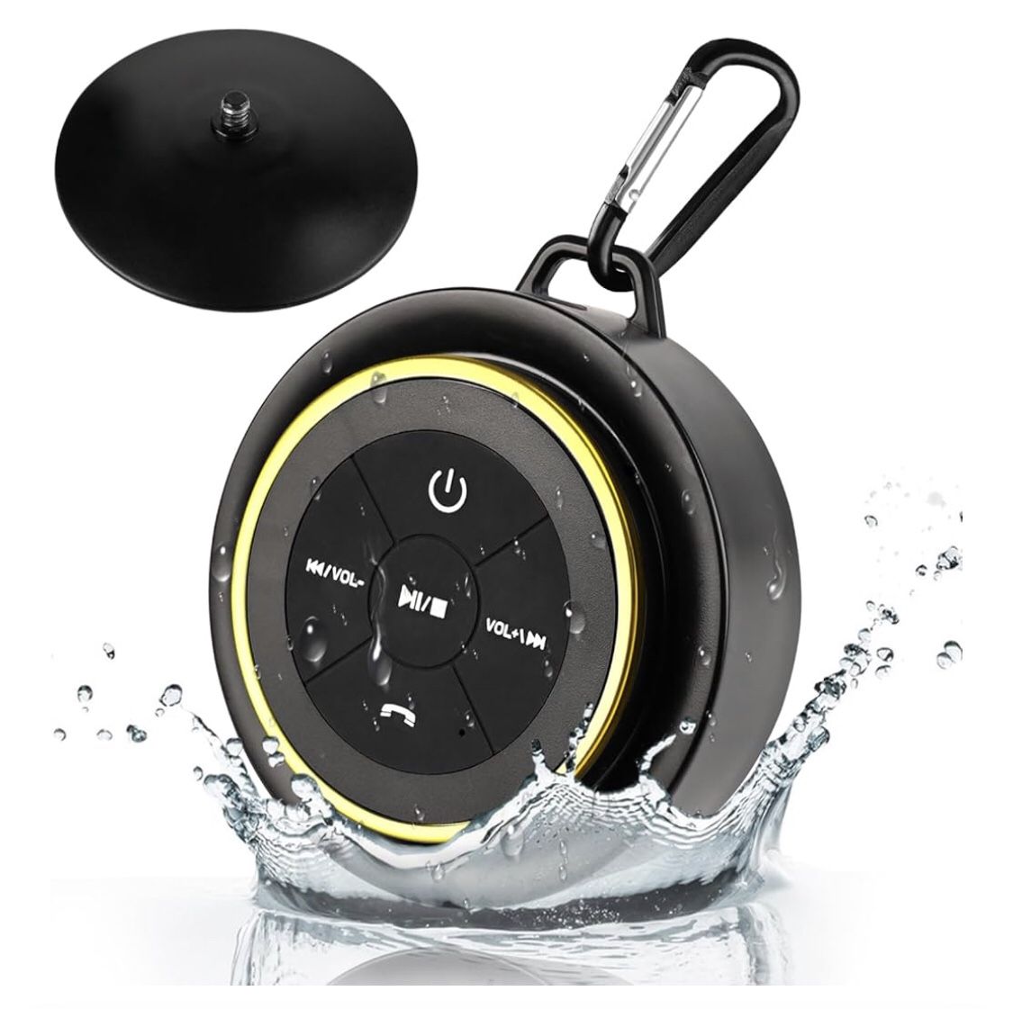 Bluetooth Shower Speaker By iFox Creations (Charger Included) (No Box)