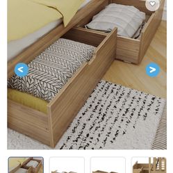 Max And Lily 2 Underbed Storage Drawers 